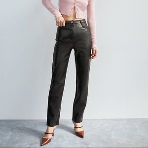 Aritzia Melina Vegan Leather Pants